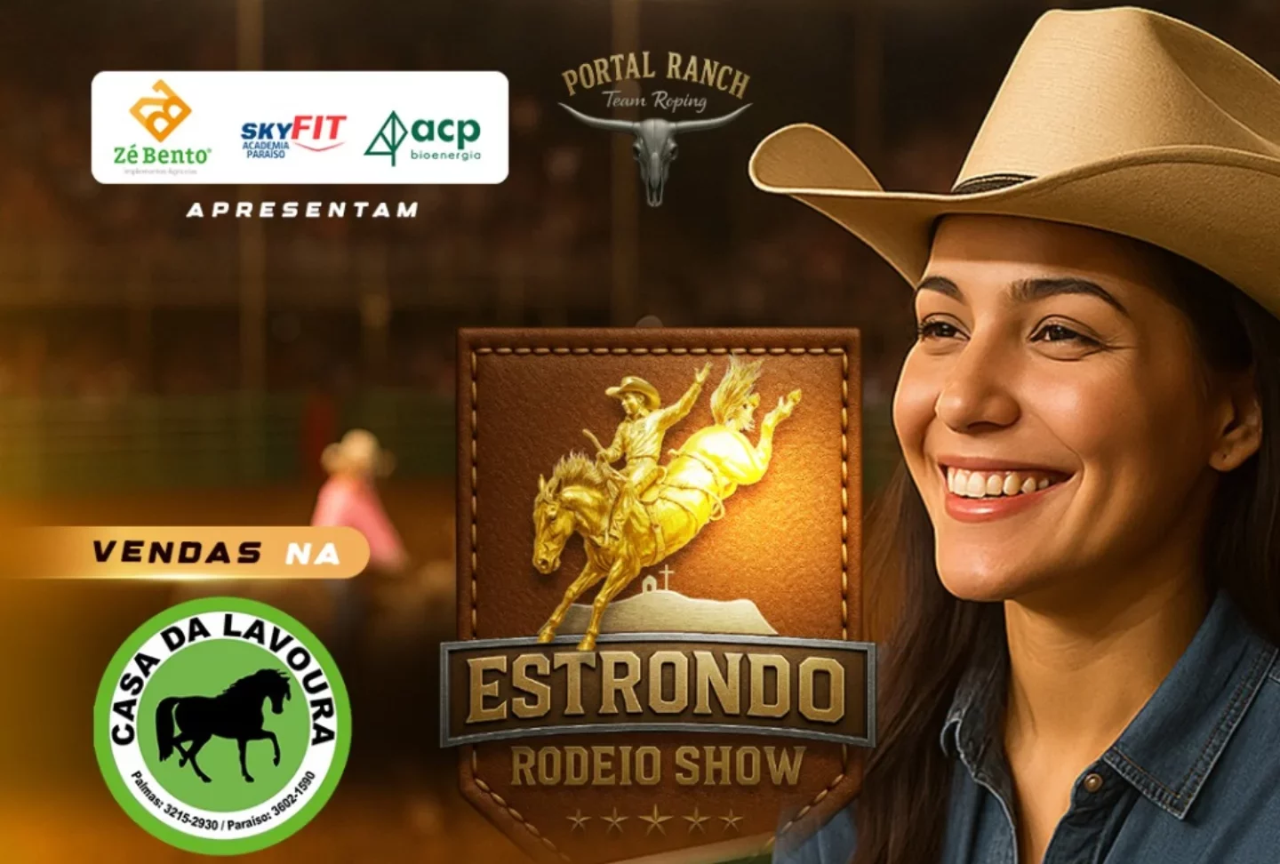 Camarotes exclusivos para o Estrondo Rodeio Show em Para&iacute;so do Tocantins