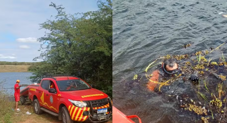 Crian&ccedil;a morre e adolescente desaparece ap&oacute;s canoa virar em a&ccedil;ude no Cear&aacute;
