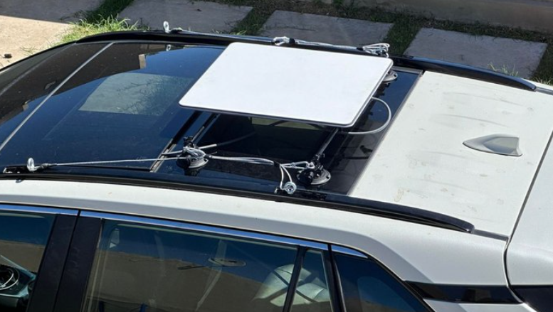 Uso da antena Starlink em ve&iacute;culos pode gerar multa se atrapalhar vis&atilde;o do motorista, alerta PRF