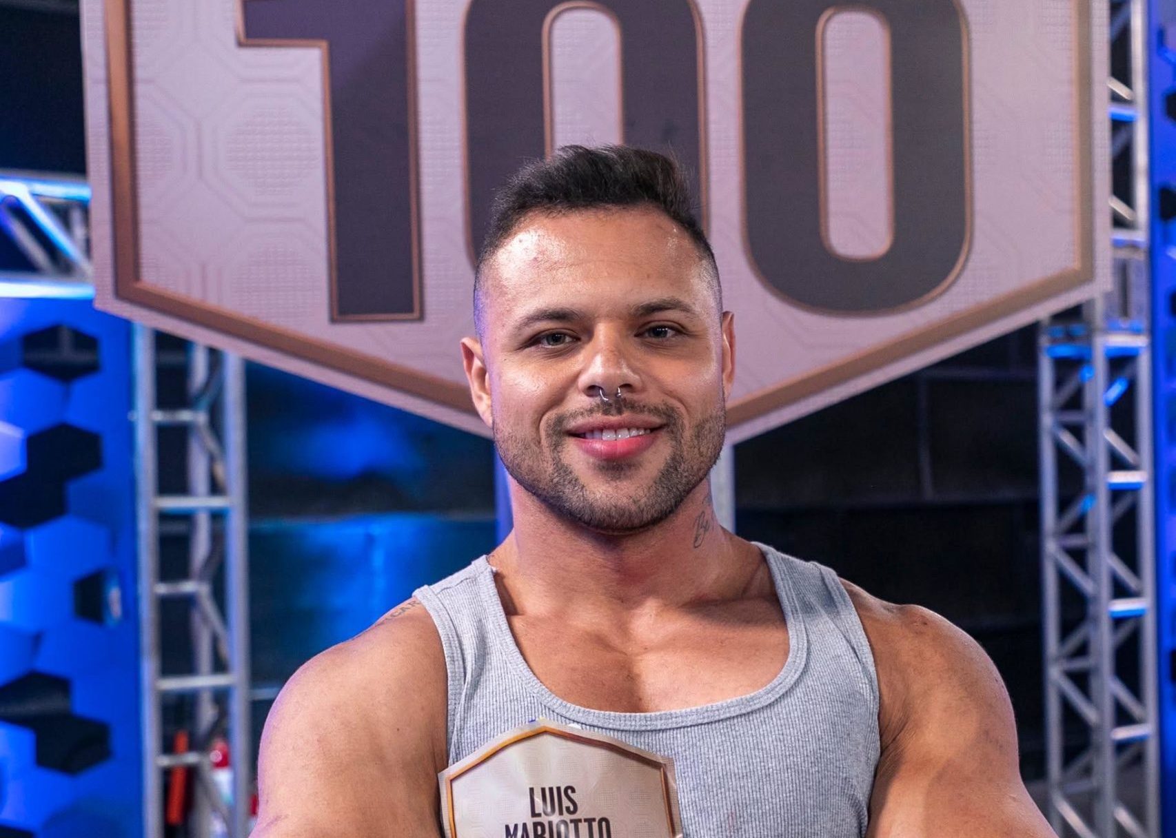 Lu&iacute;s Mariotto &eacute; o 14&ordm; eliminado do Game dos 100 ap&oacute;s prova de equil&iacute;brio&nbsp;