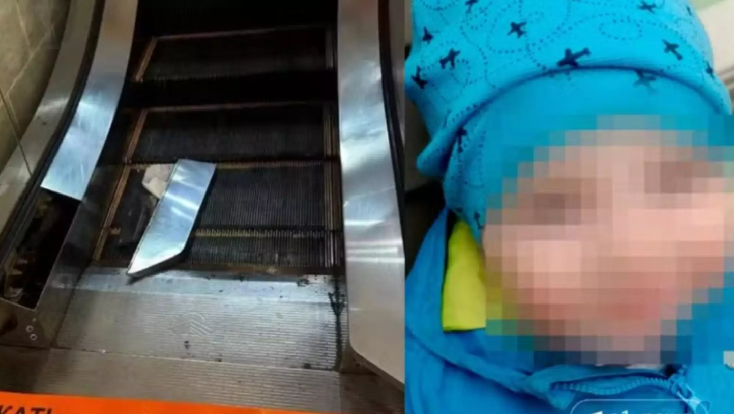 Crian&ccedil;a de 2 anos tem bra&ccedil;o arrancado em escada rolante de shopping na R&uacute;ssia