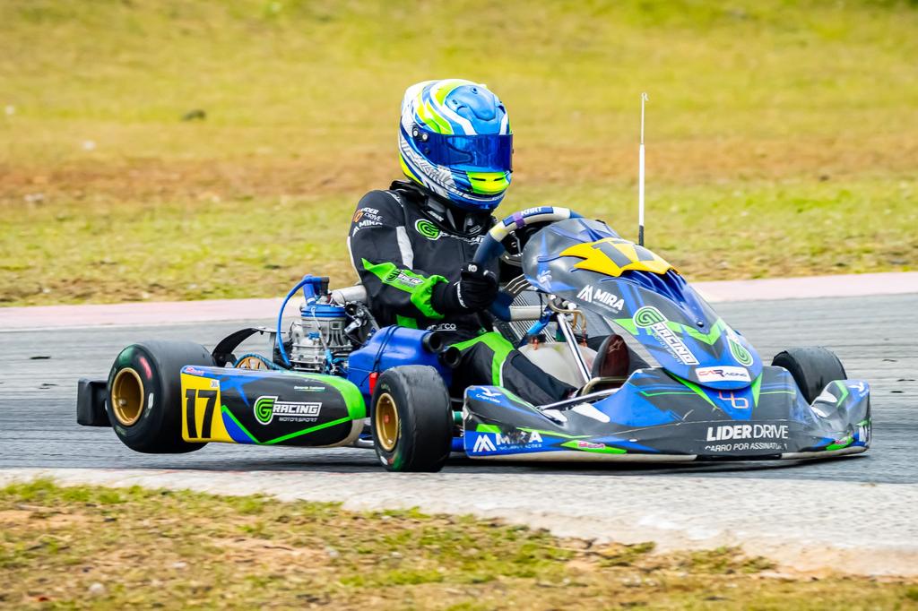 Bernardo Tambasco conquista p&oacute;dio na abertura da Ta&ccedil;a RBC Minas de Kart
