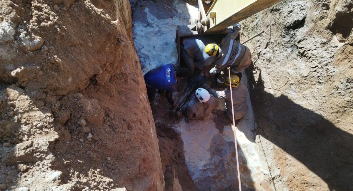 Desabamento mata trabalhador soterrado em obra de Caldas Novas