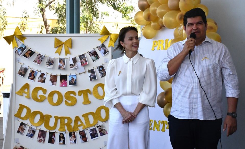 Hospital Dona Regina realiza abertura da Campanha Agosto Dourado