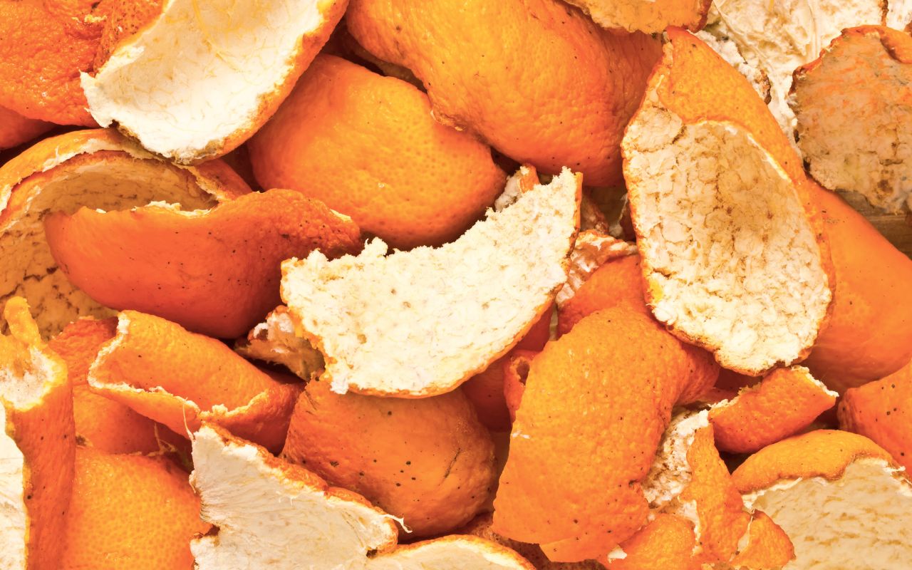 Como secar casca de laranja ao sol e us&aacute;-la na comida