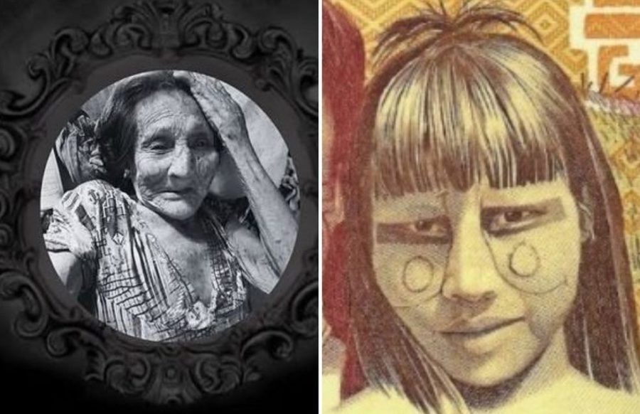 Morre aos 100 anos no Tocantins a anci&atilde; Karaj&aacute; que estampou a c&eacute;dula de mil cruzeiros
