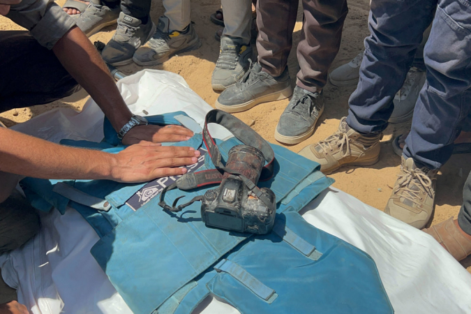 Associa&ccedil;&atilde;o de Imprensa Estrangeira exige explica&ccedil;&otilde;es a Netanyahu ap&oacute;s morte de cinco jornalistas em Gaza