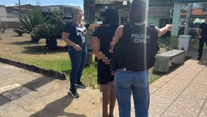 M&atilde;e &eacute; presa suspeita de omitir estupro cometido pelo marido contra filha em Piracanjuba GO