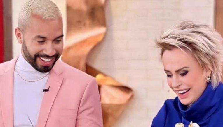 Gil do Vigor ganha lhama de presente de Ana Maria Braga e diverte f&atilde;s