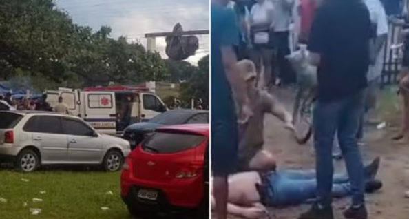 Policial militar &eacute; baleado em tentativa de assalto ap&oacute;s festa em Caucaia