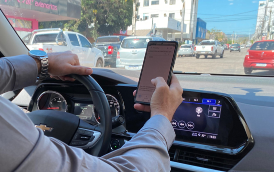Mobilidade Urbana de Palmas identifica queda no n&uacute;mero de infra&ccedil;&otilde;es de tr&acirc;nsito envolvendo celular