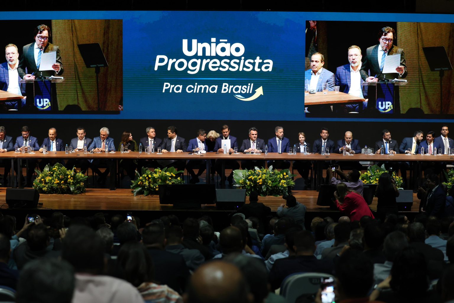Uni&atilde;o Progressista &eacute; oficializada e garante as maiores bancadas no Congresso