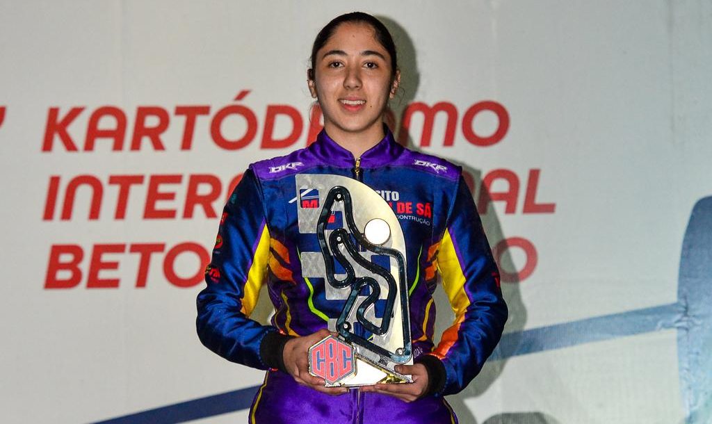 Anna Luiza Pimp&atilde;o, a “Menina Super Poderosa”, conquista vice na Copa Beto Carrero