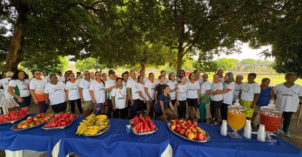 Sa&uacute;de em movimento: projeto da UFNT realiza Aul&atilde;o + Sa&uacute;de no Parque Cimba