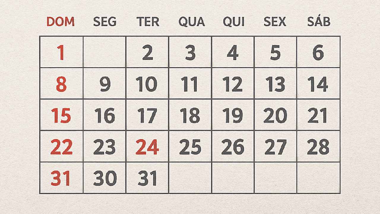 Calend&aacute;rio completo dos pr&oacute;ximos feriados para voc&ecirc; esticar as pernas!