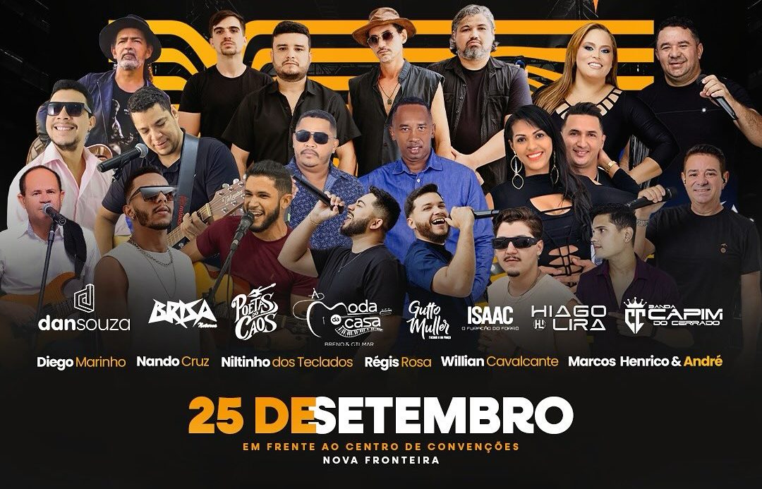 &Eacute; hoje! Festival do Chambari come&ccedil;a nesta quinta-feira em Para&iacute;so do Tocantins