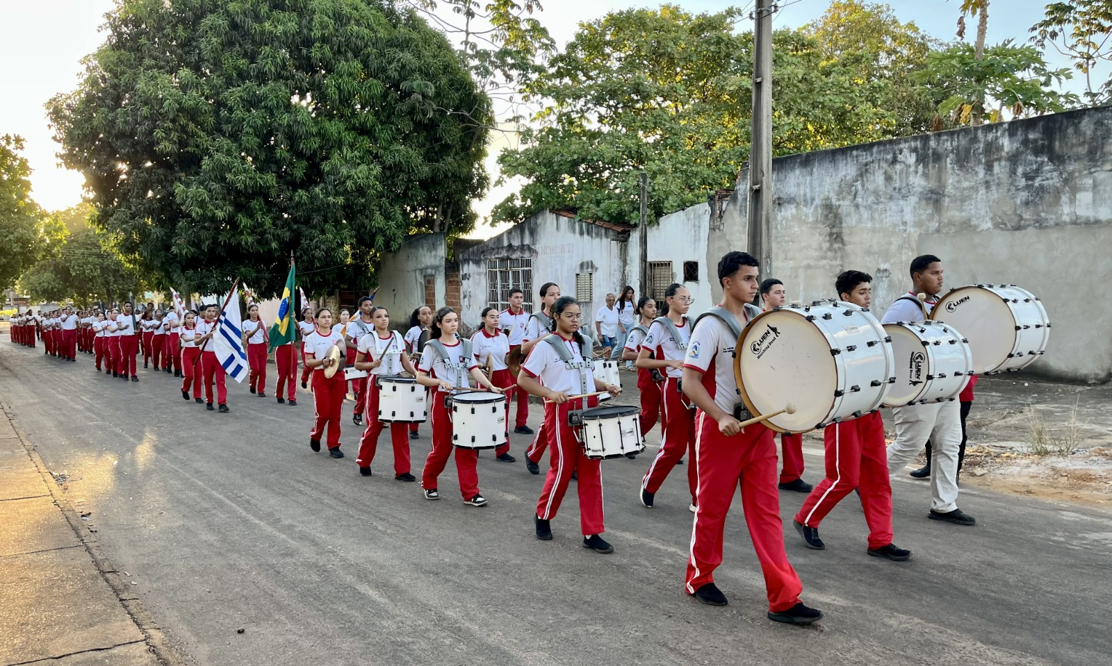 Escolas estaduais se preparam para o Desfile C&iacute;vico-Militar de 7 de setembro em Palmas