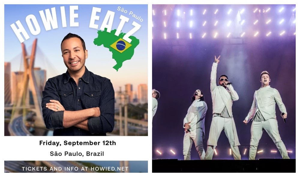 Cantor do Backstreet Boys vende almo&ccedil;o com selfie por R$ 1,8 mil em SP, e f&atilde;s reagem: ‘Me ajuda a te ajudar’