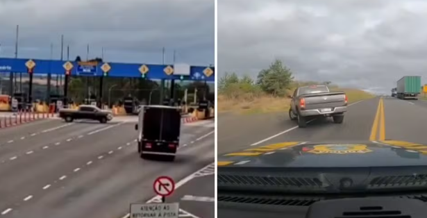 Motorista &eacute; preso com uma tonelada de maconha ap&oacute;s persegui&ccedil;&atilde;o na BR-277 em Porto Amazonas (PR)