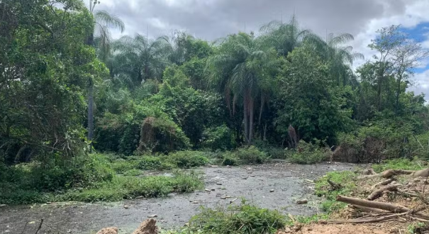 Moradores denunciam polui&ccedil;&atilde;o no Rio Salgadinho em Juazeiro do Norte (CE)
