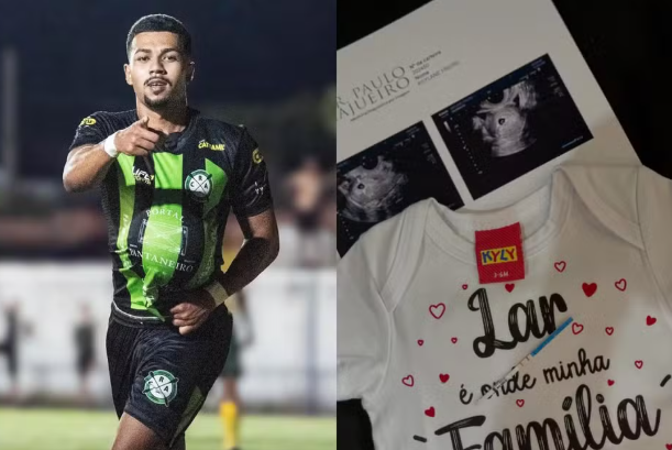 Jogador de futebol celebra gola&ccedil;o com a esposa gr&aacute;vida, mas no dia seguinte sofre perda tr&aacute;gica