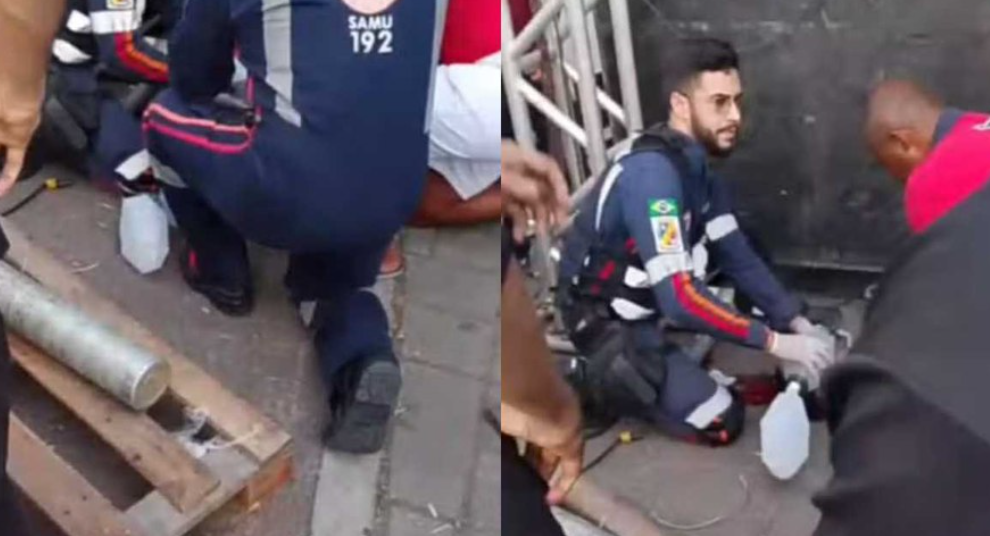 Jovem morre ap&oacute;s choque el&eacute;trico em montagem de palco da Marcha com Jesus