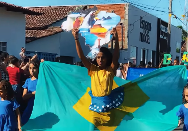 Monte do Carmo realiza desfile c&iacute;vico de 7 de Setembro com ampla participa&ccedil;&atilde;o da comunidade