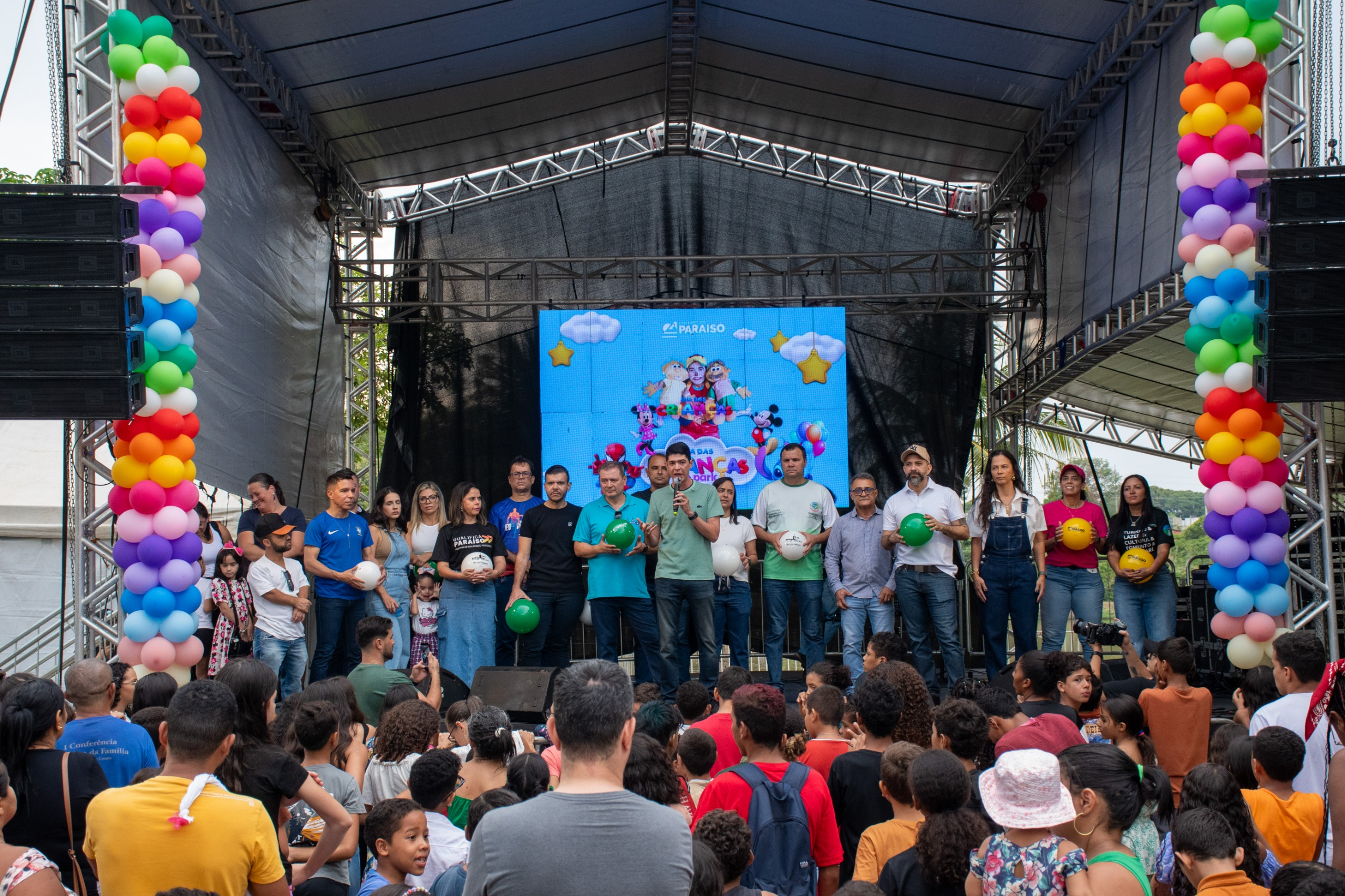 Em Para&iacute;so, sorrisos, brincadeiras e inclus&atilde;o marcam o Dia das Crian&ccedil;as no Park