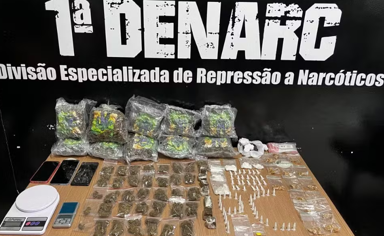 Pol&iacute;cia desarticula esquema de delivery de drogas e prende dois suspeitos em Palmas