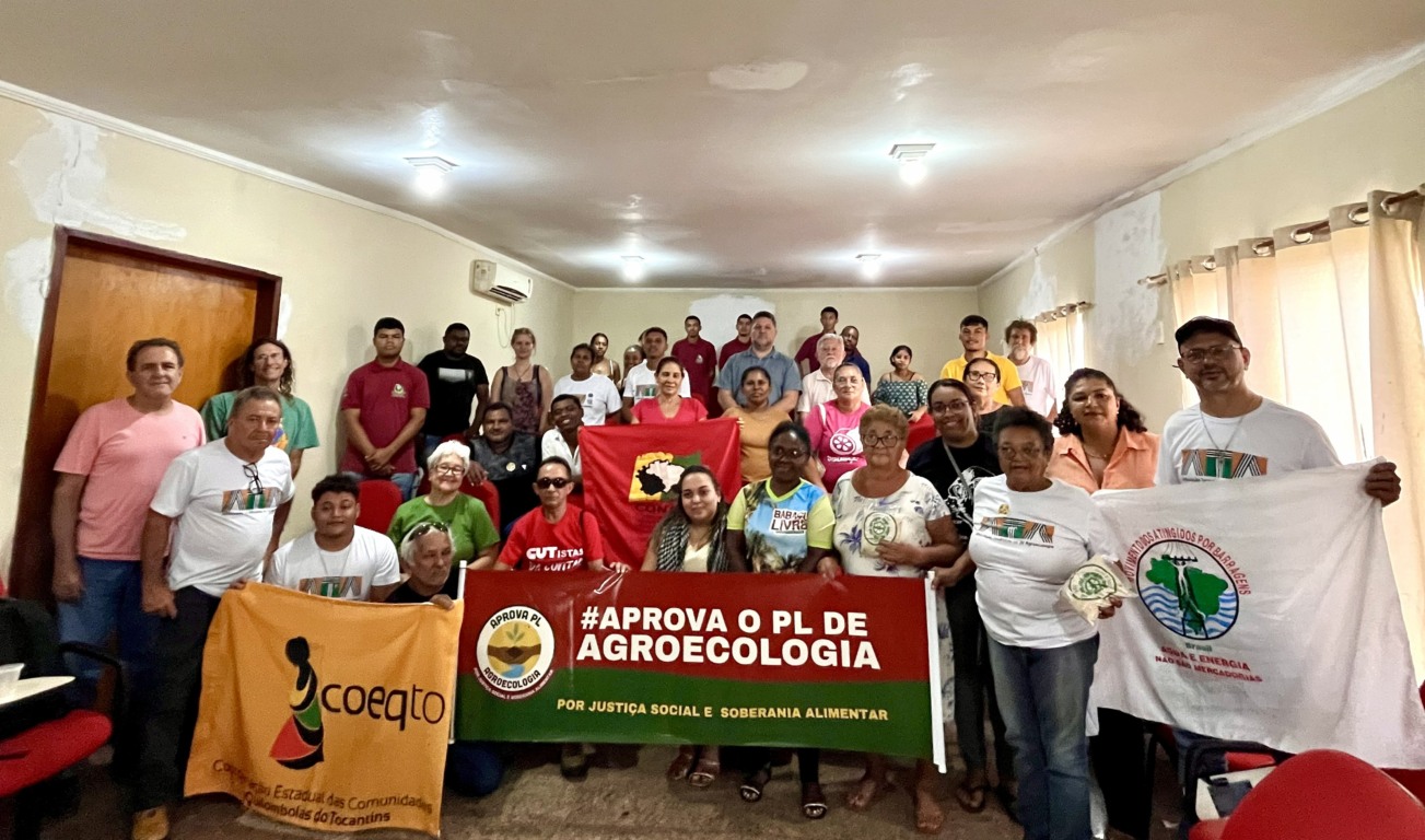 Movimentos sociais apresentam proposta de Lei da Agroecologia &agrave; sociedade tocantinense