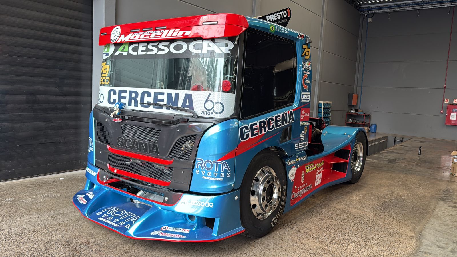 Ap&oacute;s acidente espetacular, Seco confirma presen&ccedil;a na F&oacute;rmula Truck em Guapor&eacute;