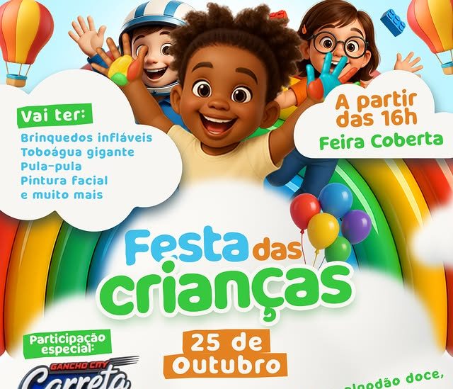 Prefeitura de Marian&oacute;polis prepara grande festa em homenagem ao Dia das Crian&ccedil;as