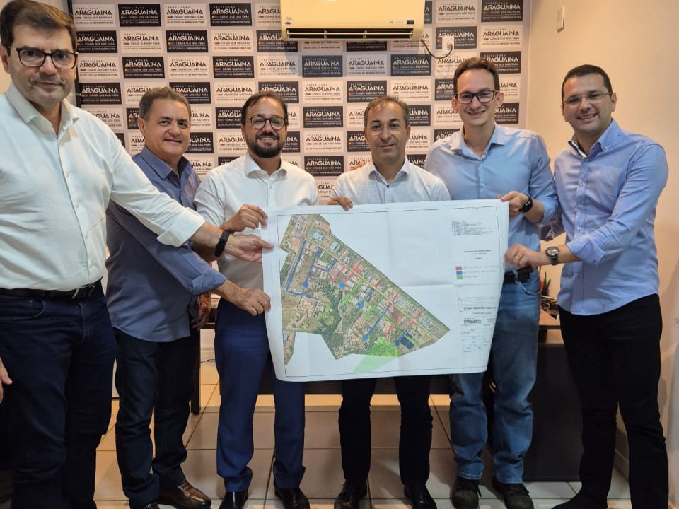 Governo do Tocantins avalia parceria com a Prefeitura de Aragua&iacute;na para recupera&ccedil;&atilde;o das vias do Distrito Agroindustrial