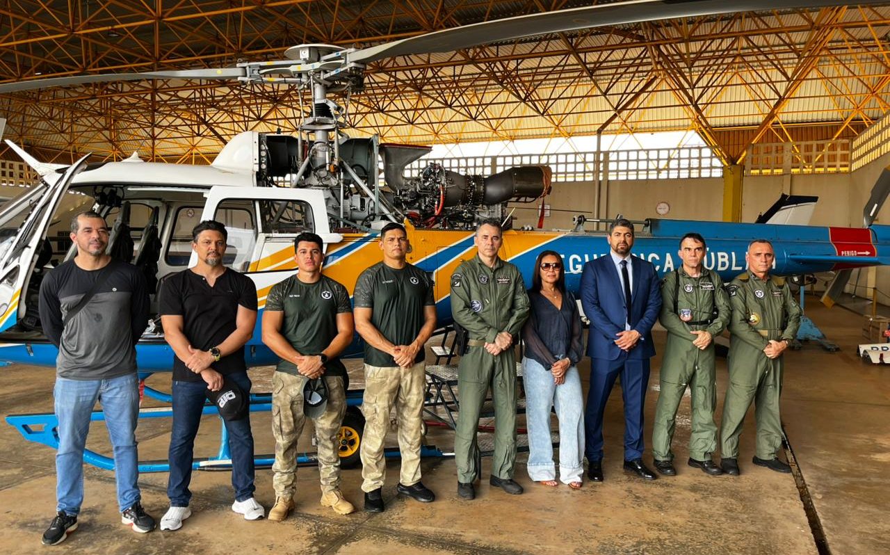 SSP/TO recebe novo motor de R$ 5,6 milh&otilde;es para helic&oacute;ptero do Ciopaer