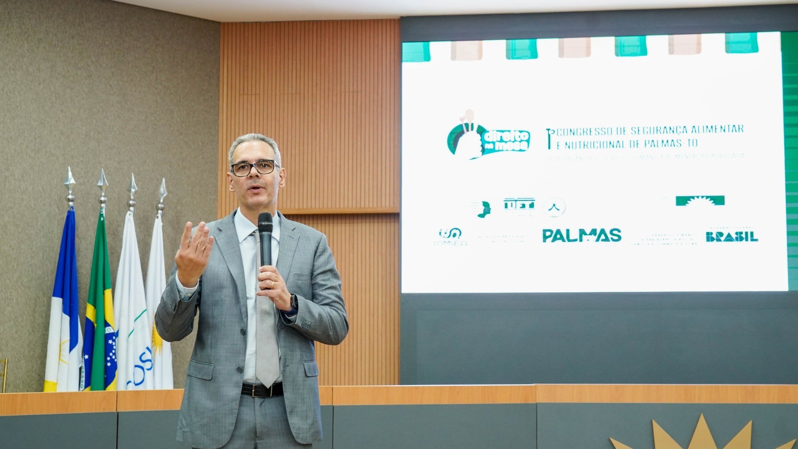 Foco em &aacute;gua, terra e sustentabilidade marca encerramento do I Congresso de Seguran&ccedil;a Alimentar e Nutricional de Palmas promovido pelo MPTO