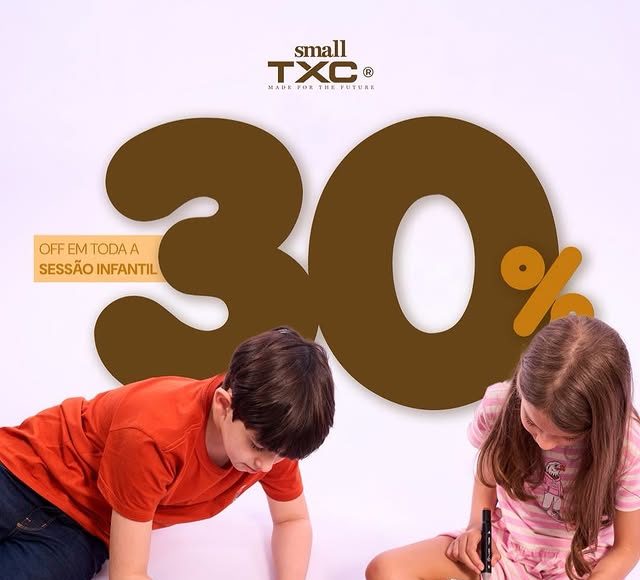 TXC Para&iacute;so celebra o Dia das Crian&ccedil;as com 30% de desconto em toda a sess&atilde;o infantil