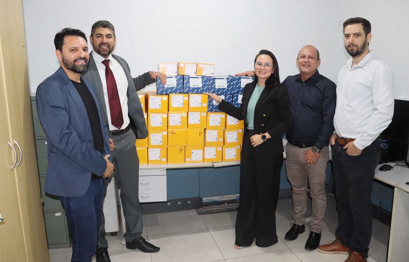Laborat&oacute;rio de Gen&eacute;tica Forense de Palmas recebe novos insumos para extra&ccedil;&atilde;o e isolamento de DNA