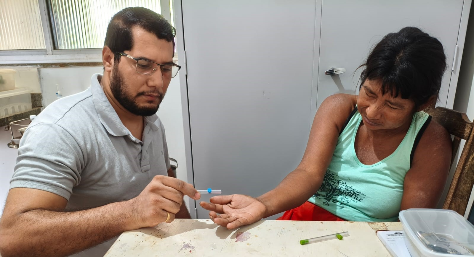 Aldeias Apinaj&eacute; recebem a&ccedil;&atilde;o de sa&uacute;de humanizada do HDT