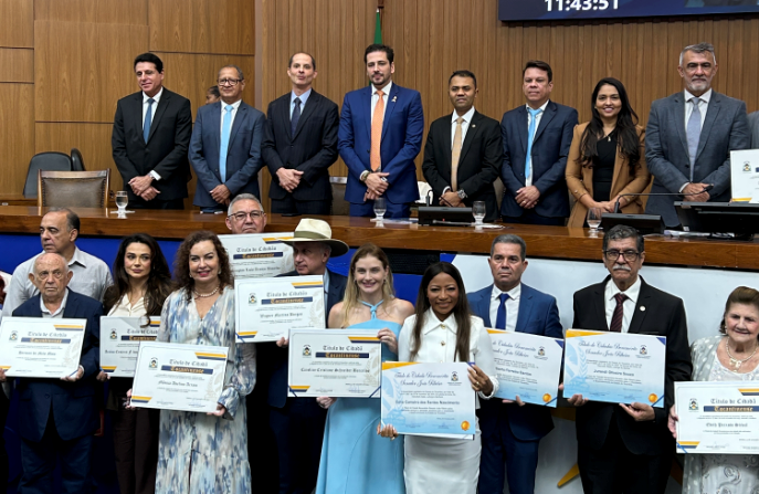 Caroline Barcellos recebe T&iacute;tulo de Cidad&atilde; Tocantinense e tem atua&ccedil;&atilde;o no agro reconhecida na Assembleia Legislativa