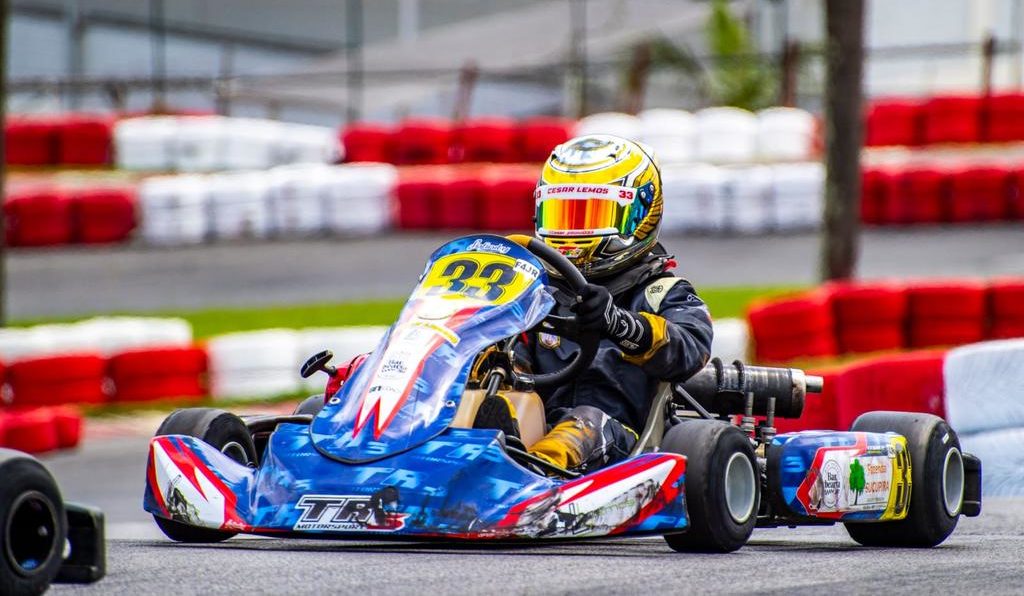 C&eacute;sar Lemos encerra ano de estreia no kart com aprendizado e olhar otimista para 2026