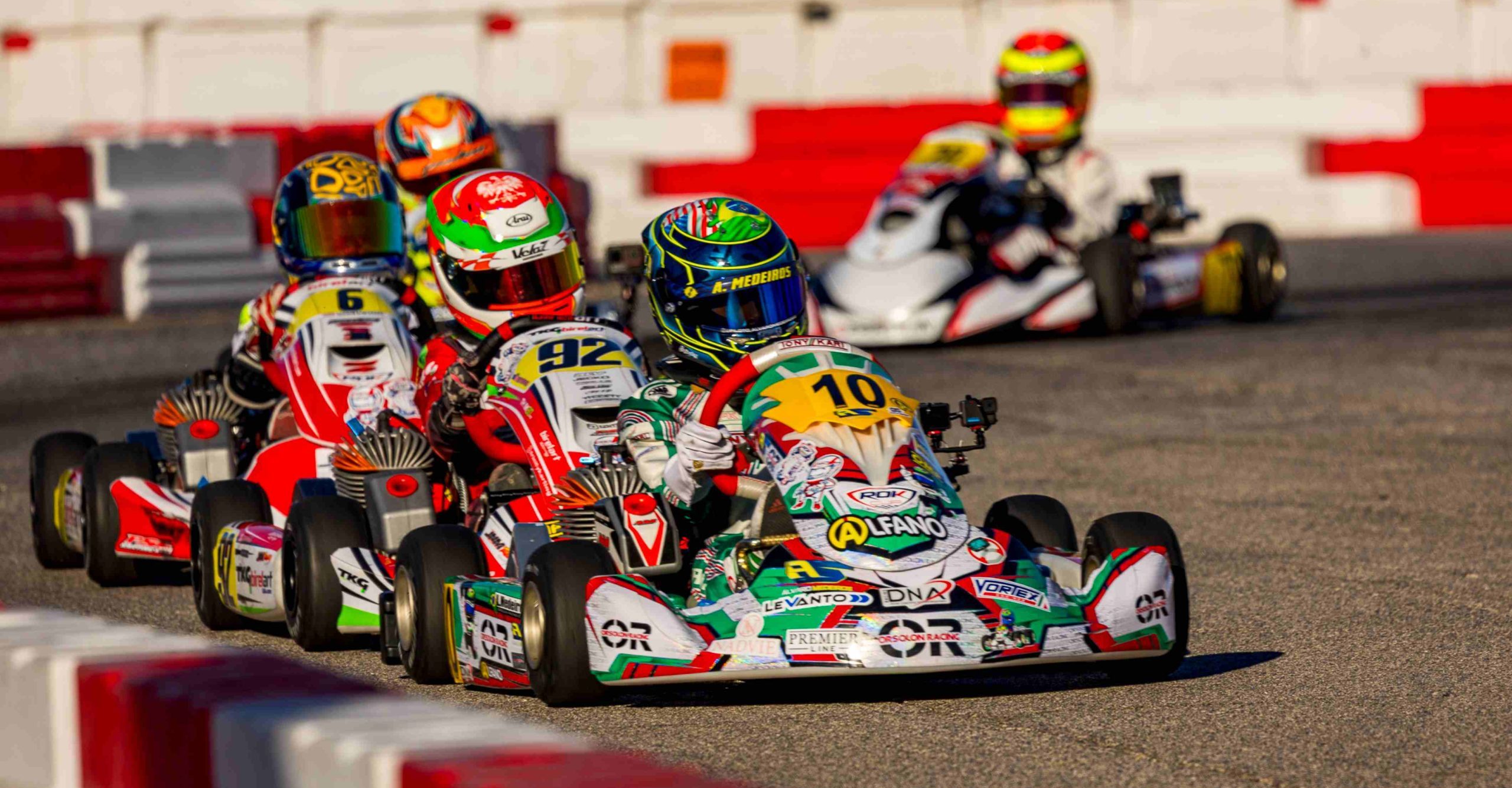&Aacute;lvaro Medeiros encerra a Rok Cup Vegas entre os melhores da categoria Micro