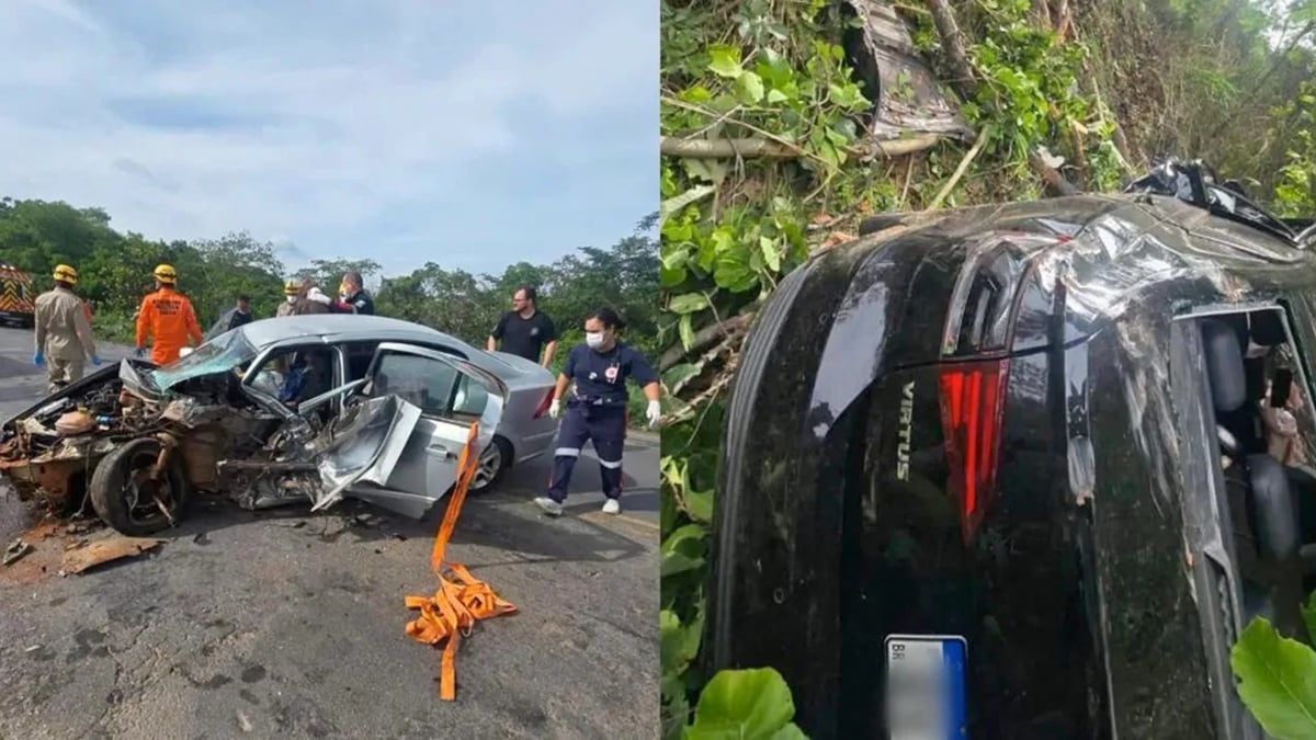 Colis&atilde;o frontal na GO-330 resulta em morte e deixa feridos, entre Catal&atilde;o e Ipameri GO