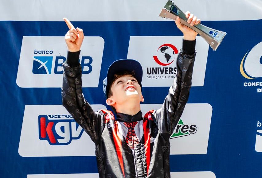 Gael Rampazzo supera desafios e conquista p&oacute;dio no Campeonato Brasileiro Rotax