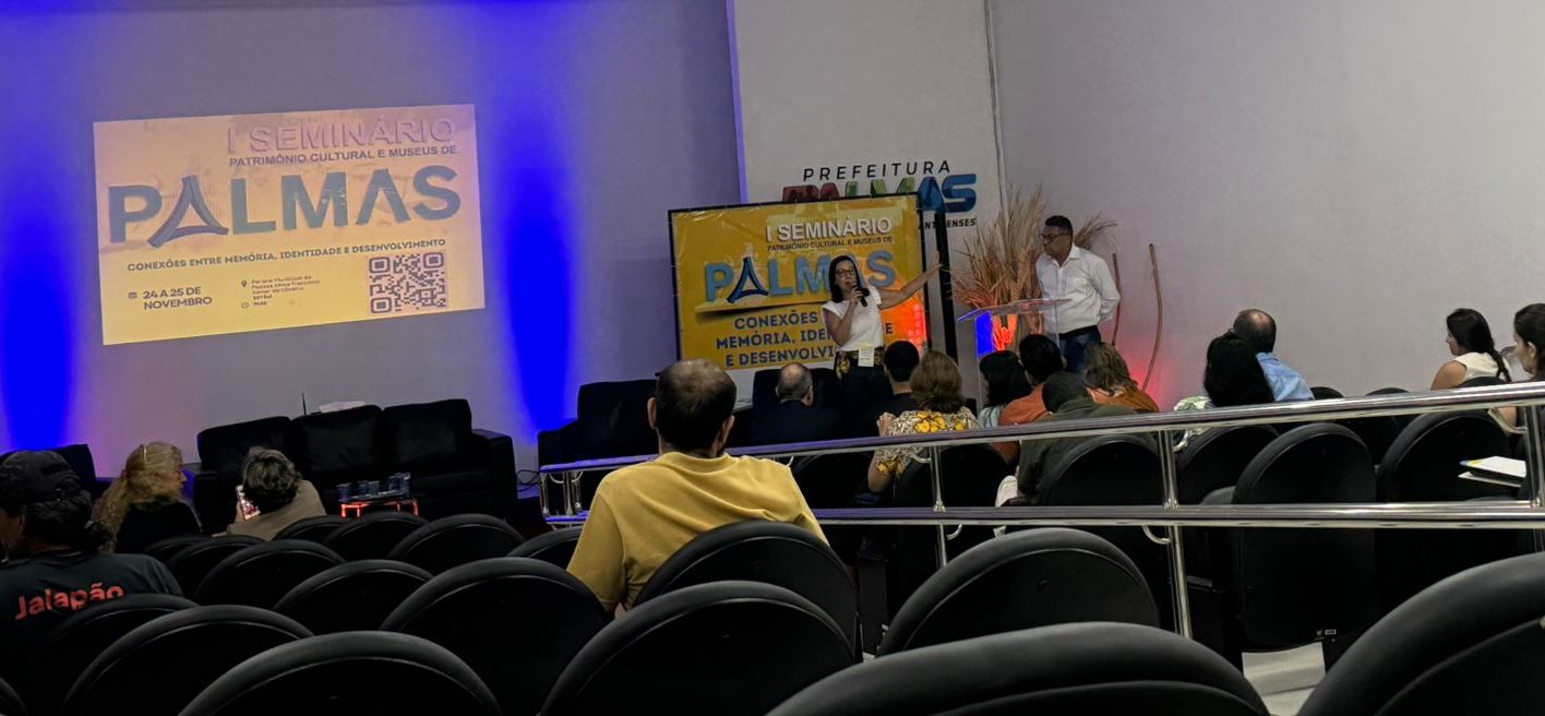 Para&iacute;so marca presen&ccedil;a em semin&aacute;rio que debate futuro dos museus e do patrim&ocirc;nio cultural