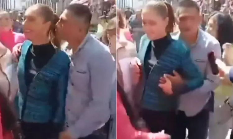 Presidente Claudia Sheinbaum sofre ass&eacute;dio sexual em via p&uacute;blica na Cidade do M&eacute;xico