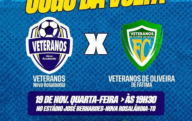 Nova Rosal&acirc;ndia recebe jogo de volta da 3&ordf; Copa Amizade Master