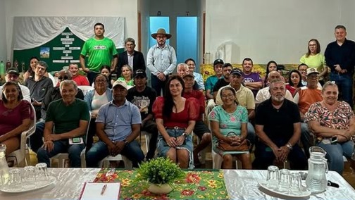 Santa Maria do Tocantins sedia encontro sobre cooperativismo da agricultura familiar e re&uacute;ne lideran&ccedil;as do setor