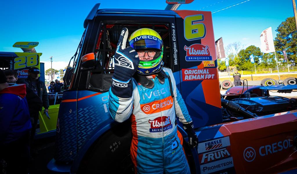 Wellington Cirino chega &agrave; final em busca de vit&oacute;ria na Copa Truck