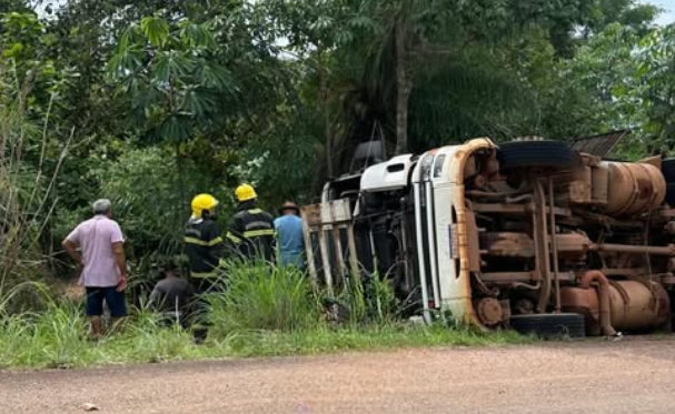 2&ordm; CIBM realiza resgate de bezerros ap&oacute;s tombamento de carreta boiadeira na TO-477; trecho que liga Chapada de Areia a Para&iacute;so do Tocantins