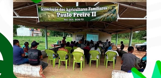 Dia de Campo re&uacute;ne produtores e estudantes no Assentamento Paulo Freire II, em Rio dos Bois